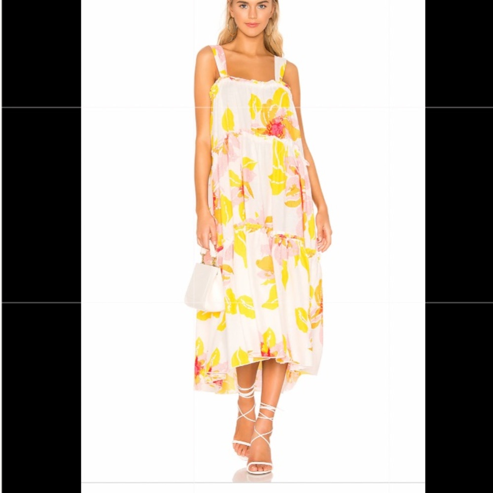 Free people moonshine midi dress